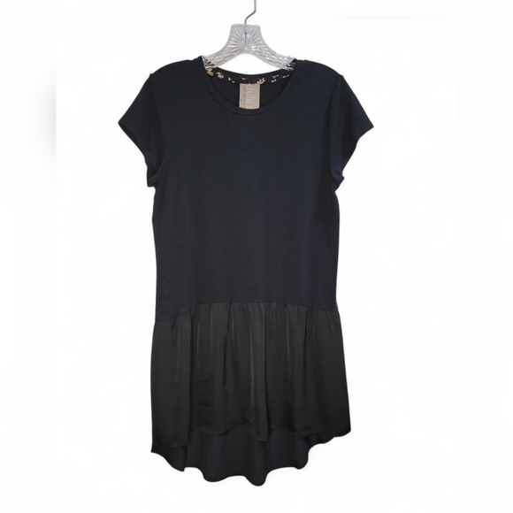 Anthropologie Dolan Left Coast Collection Little Black Dess Small Adorable Flare - Picture 1 of 6